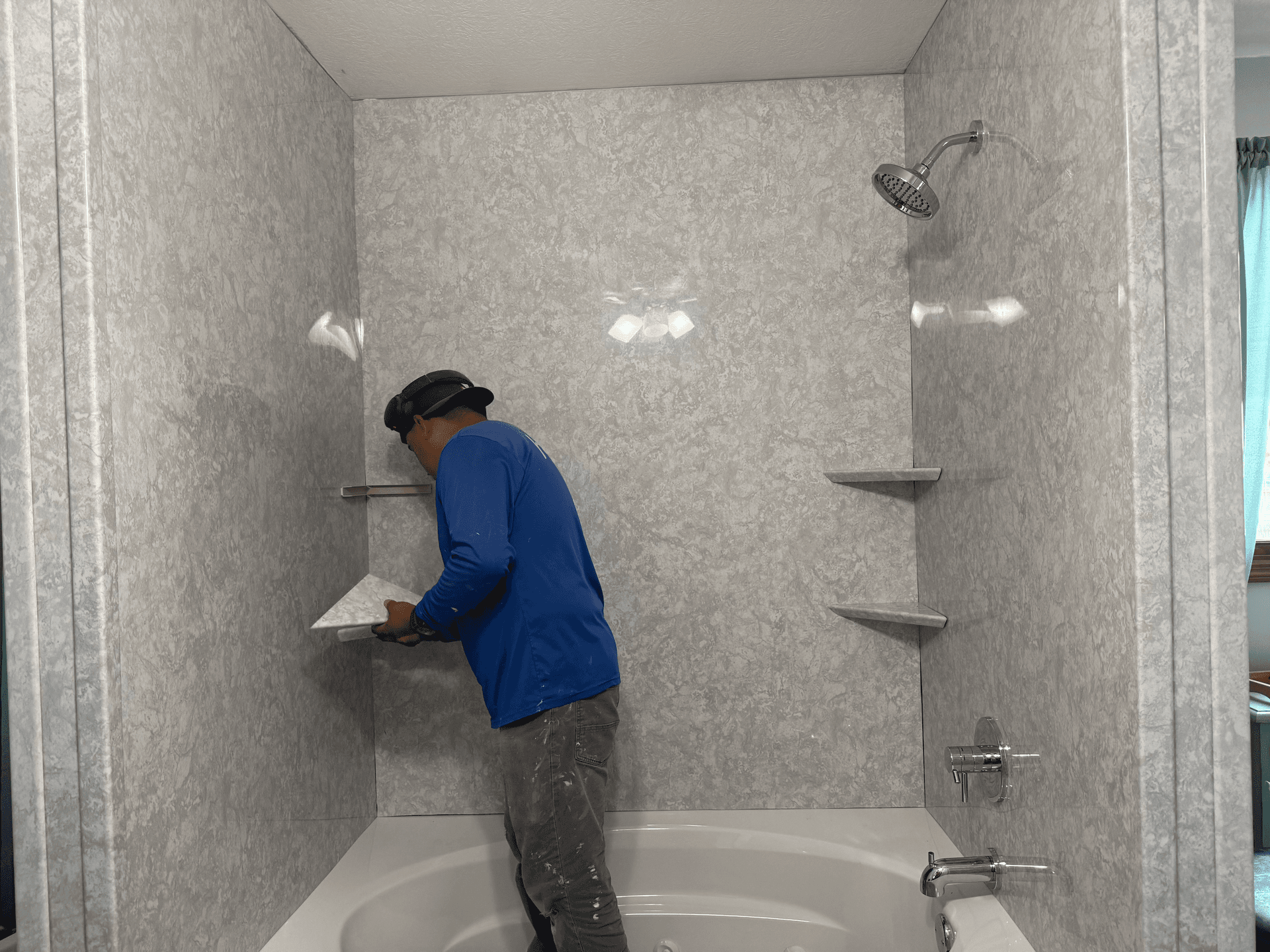 Tub Accessory Installation