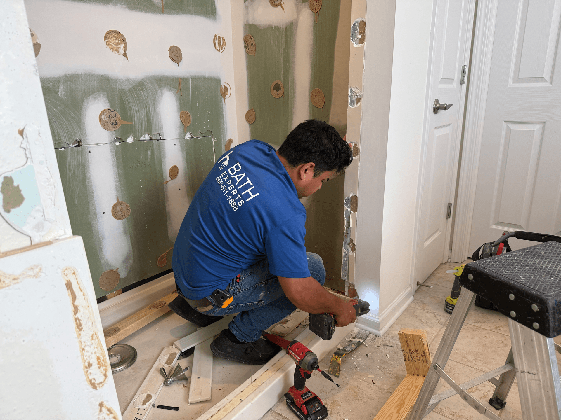 Bathroom Remodel In Progress