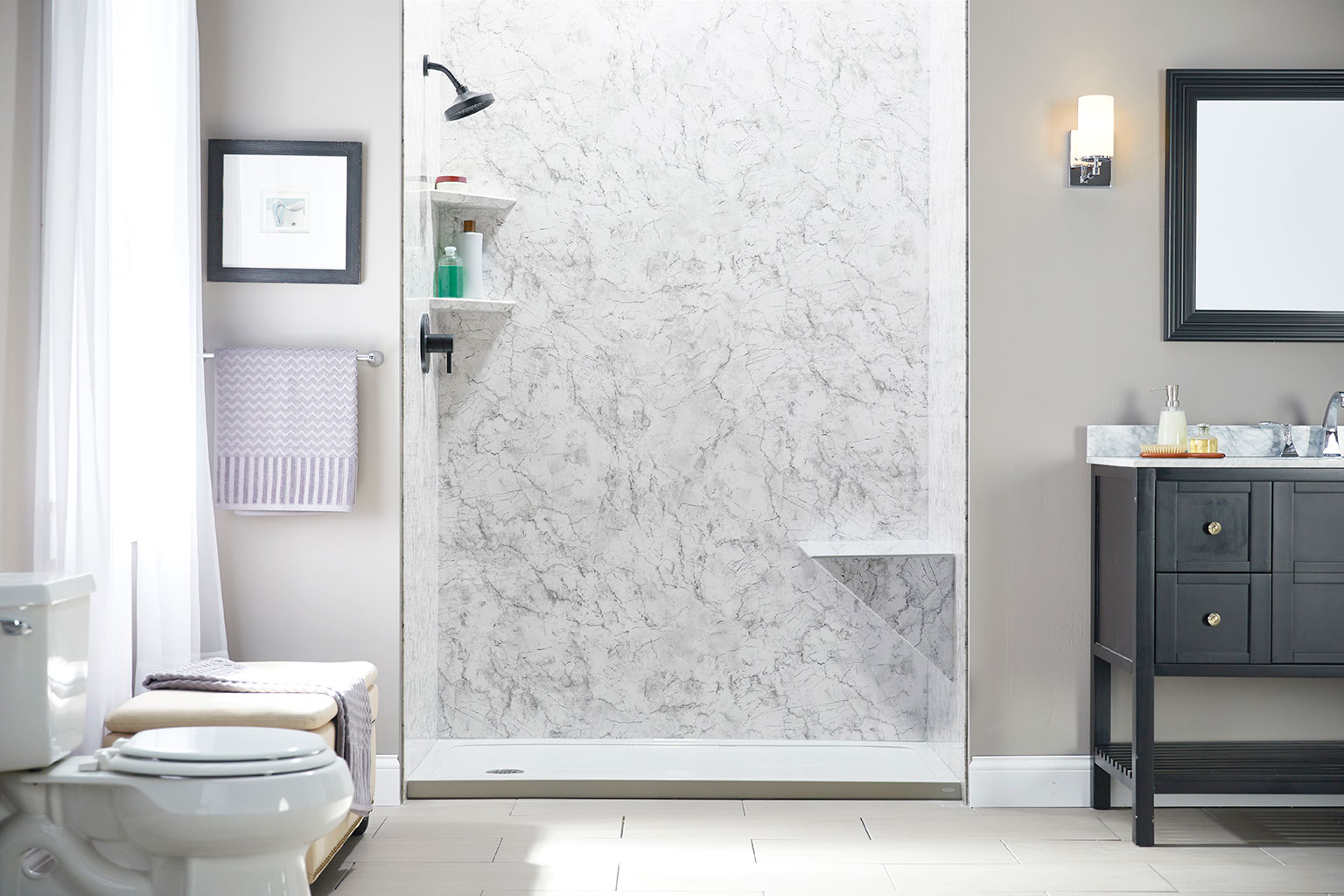 Shower Systems vs. Tiled Showers: Which is Right for Your Shower Remodel?
