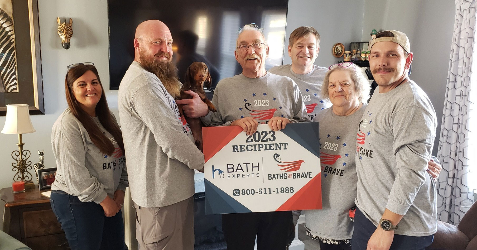 Bath Experts Transforms Lives with “Baths for the Brave” Program